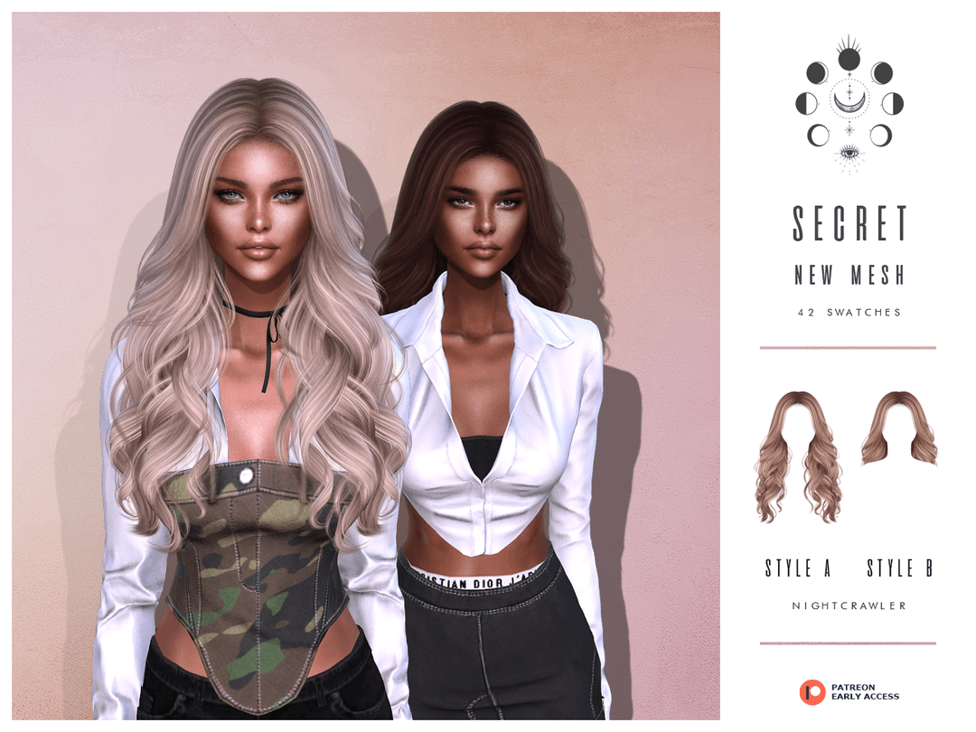 Прическа Secret Hair